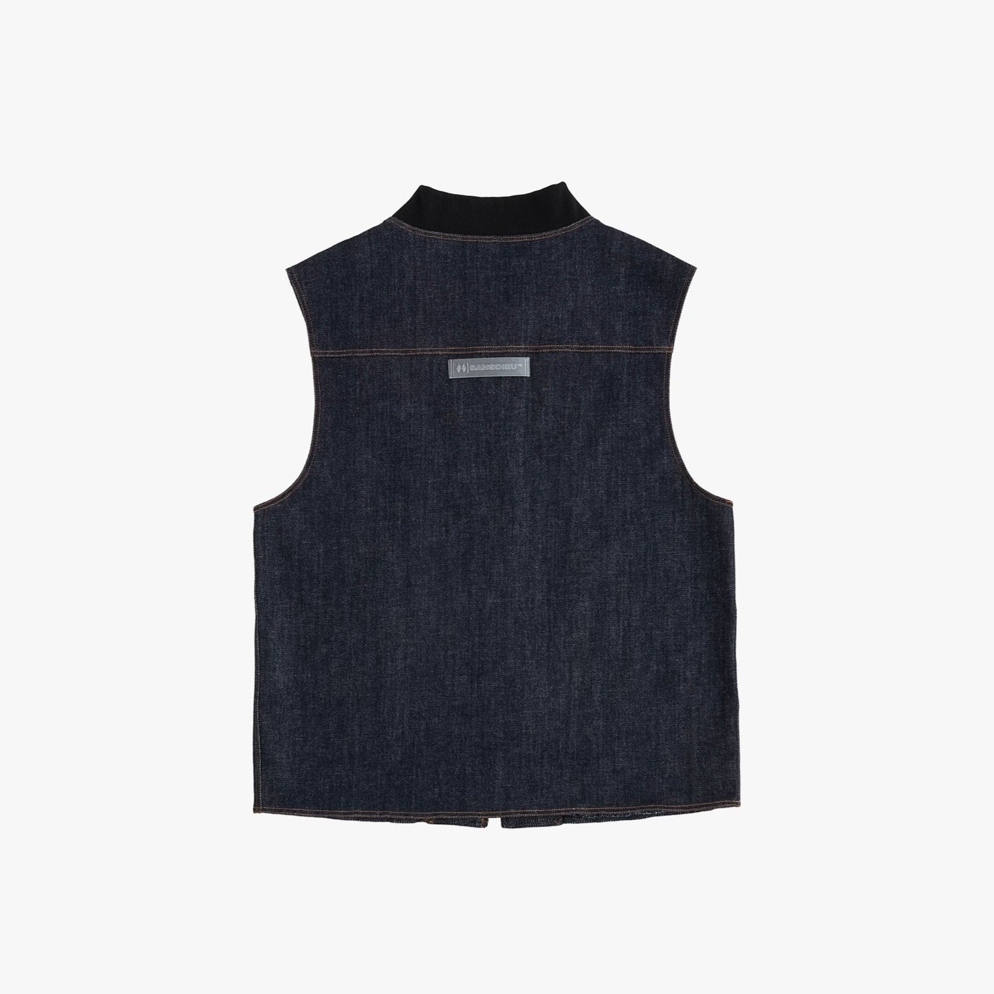 VEST INDIGO DENIM