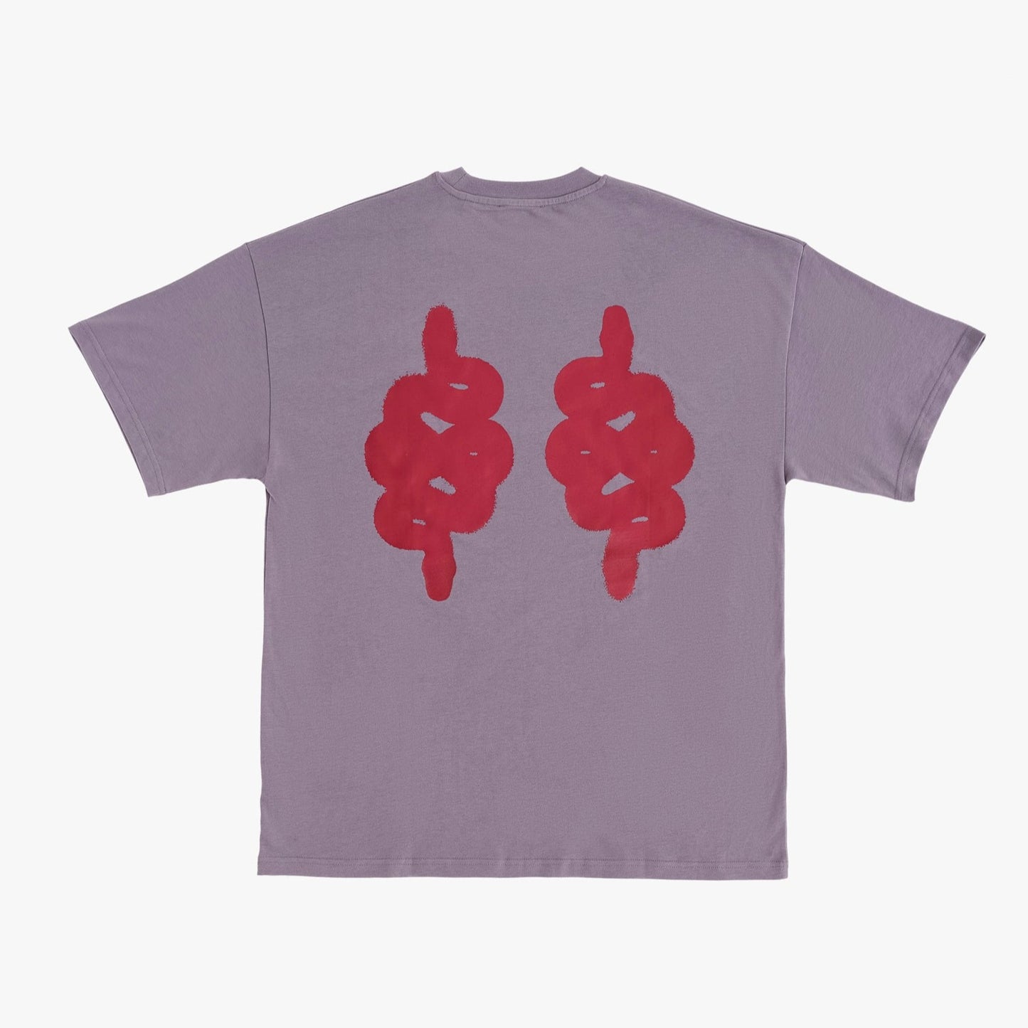 T SHIRT BOXY LAVANDA GREY