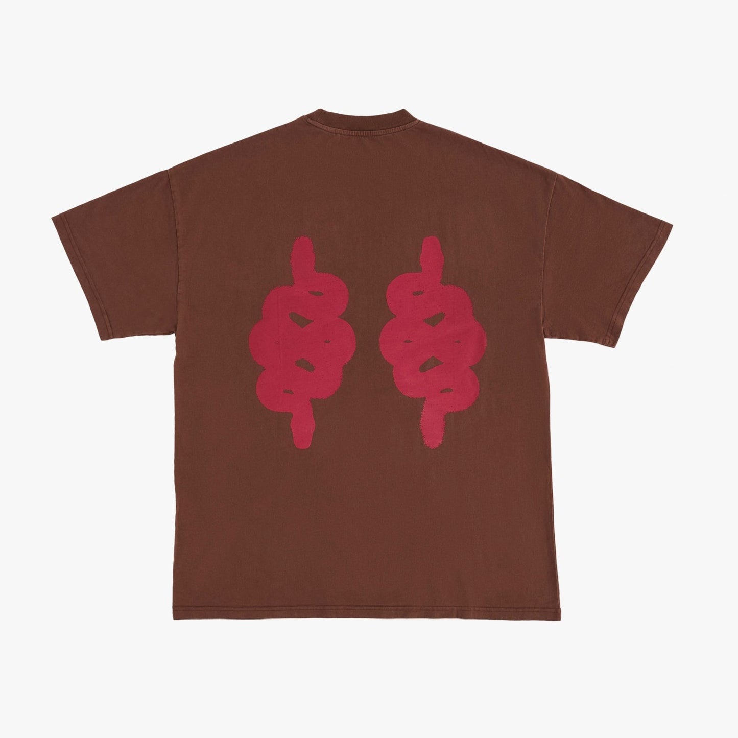 T SHIRT BOXY BROWN