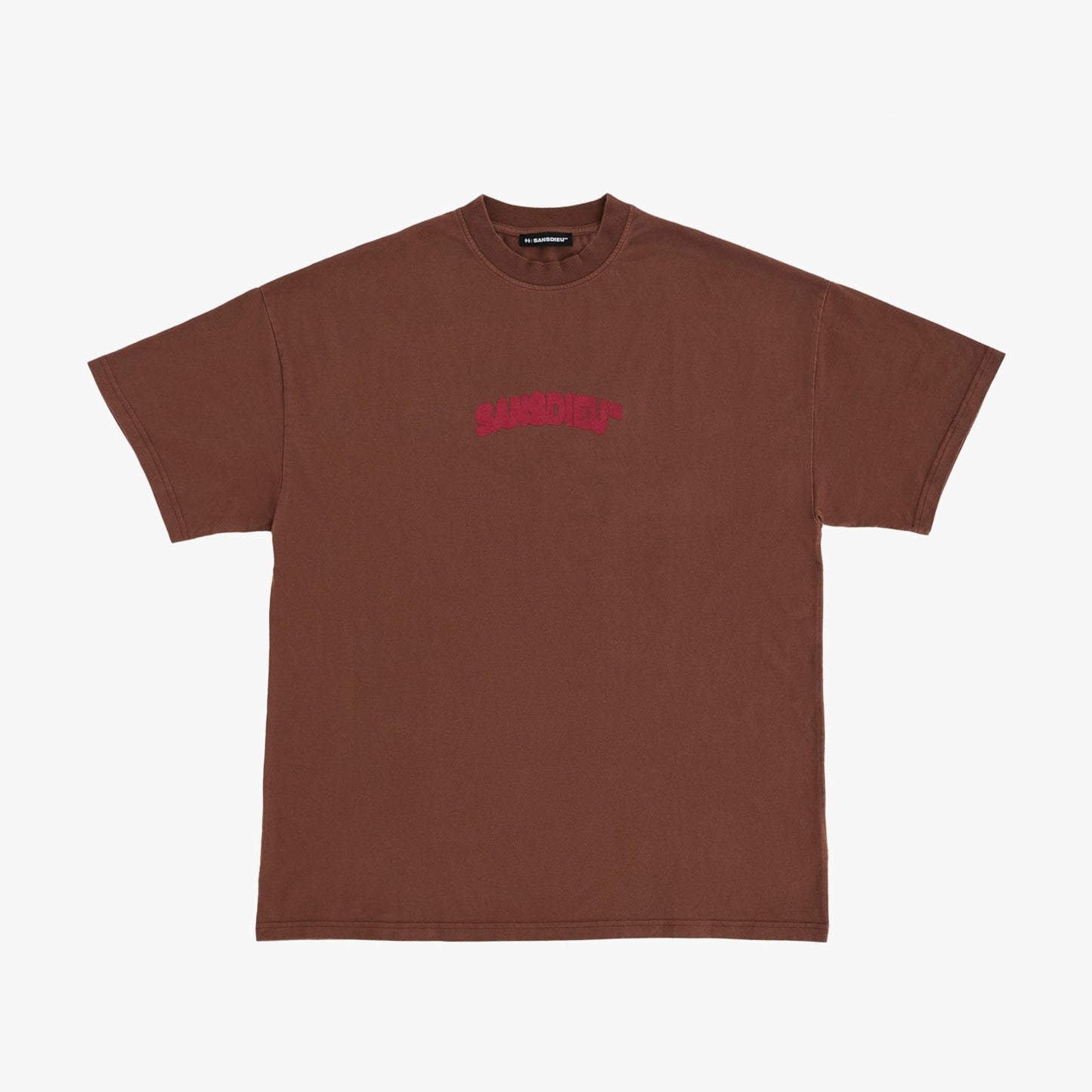 T SHIRT BOXY BROWN