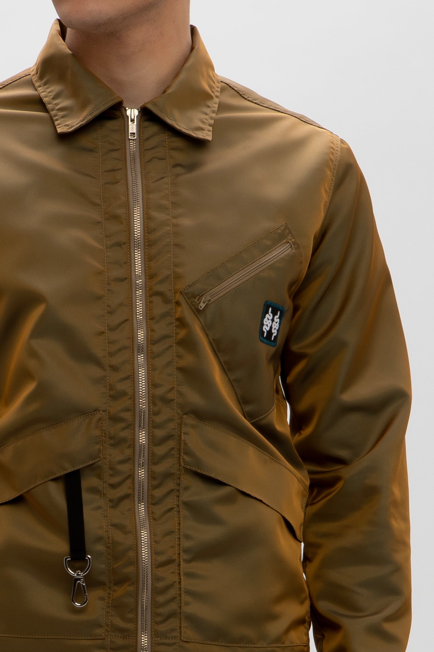 JACKET IRIDISCENT BROWN V2